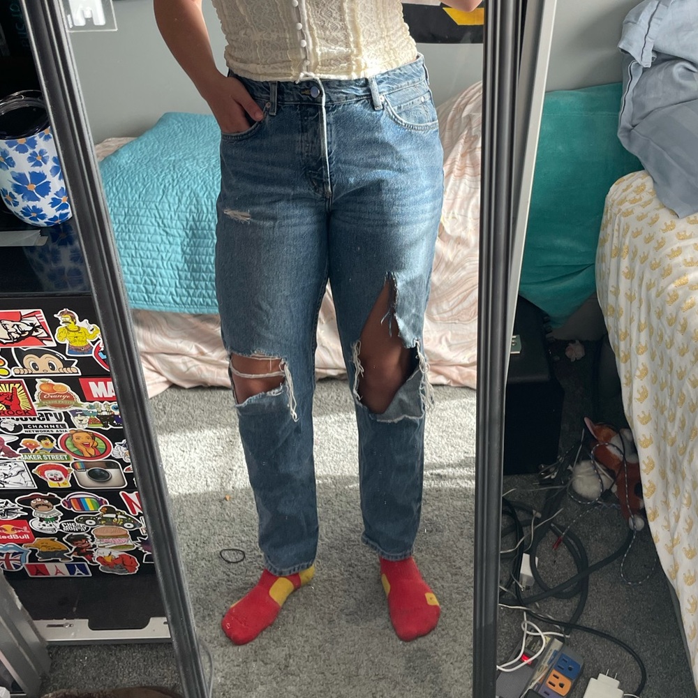 &Denim Boyfriend Jean size 8